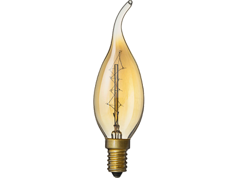 Лампа «Винтаж» формы «свеча» Navigator 71 952