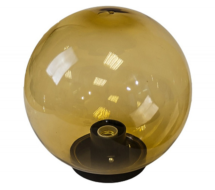 Светильник садово-парковый (d200, 60Вт. E27) шар золотистый