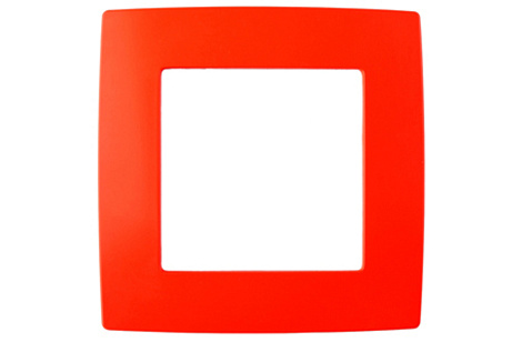 Рамка 1-местная Эра12 красный Б0019388